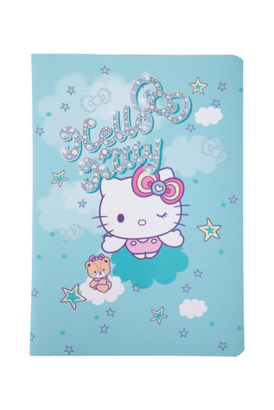 ZESZYT A5/32 3-LINIA KOL. HELLO KITTY WZÓR 3 PINK