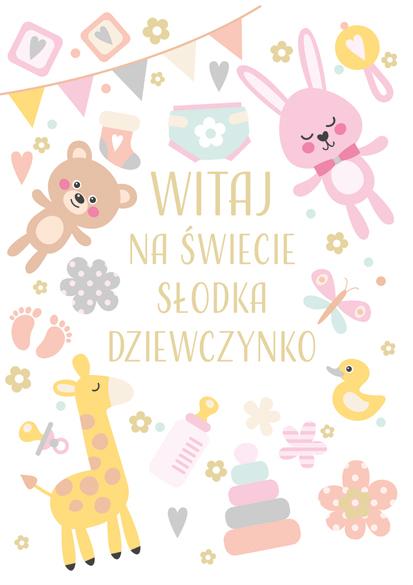 LAURKA B6 POLMAK EXTRA URODZINY NARODZINY