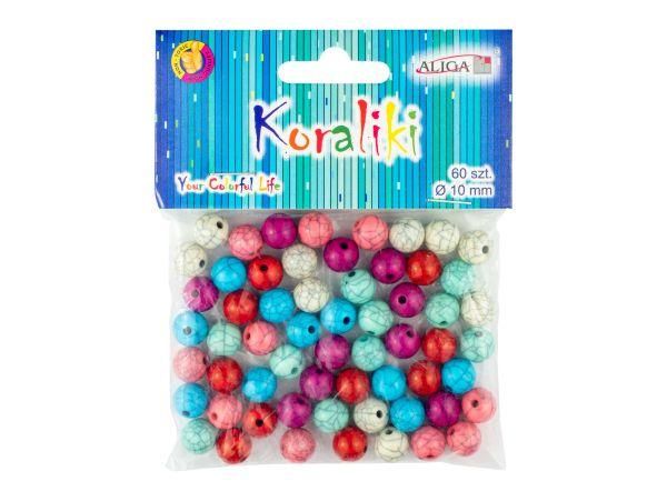 KORALIKI PJ-0644 PLASTIKOWE 10MMA60