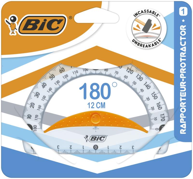 KĄTOMIERZ BIC 12CM BLISTER