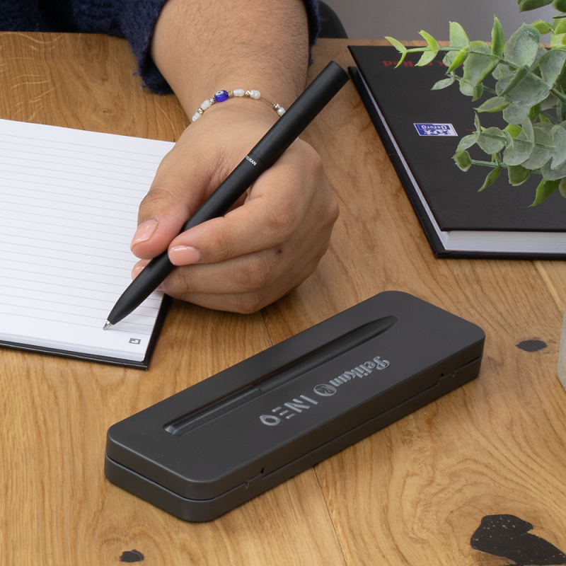 DŁUGOPIS PELIKAN K6 INEO ELEME BLACK ROCK ETUI