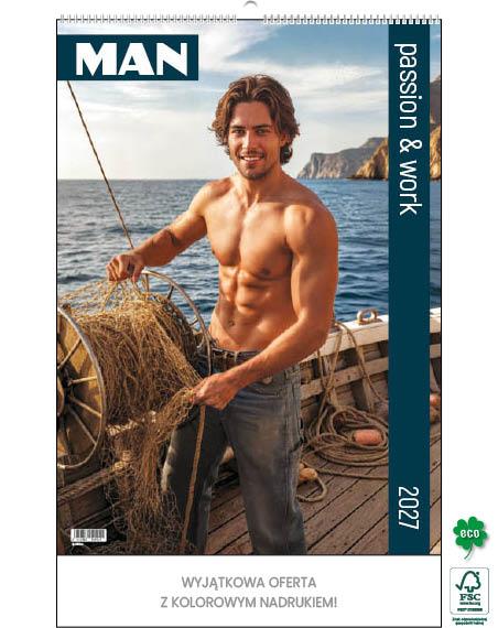 KALENDARZ WIELOPLANSZOWY MEN PASSION&WORK JOTAN STANDARD
