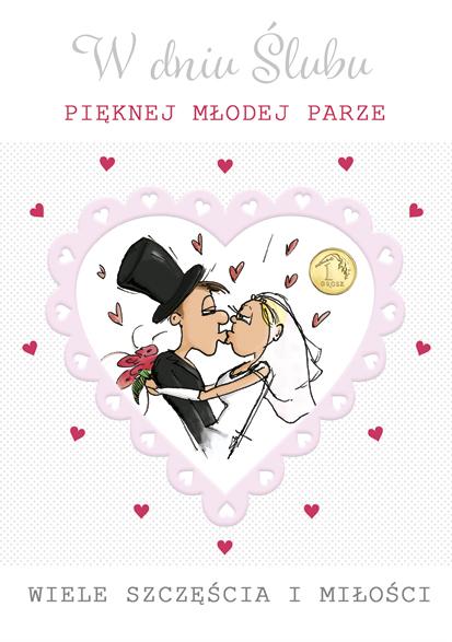 LAURKA A5 POLMAK WYCINANA ŚLUB