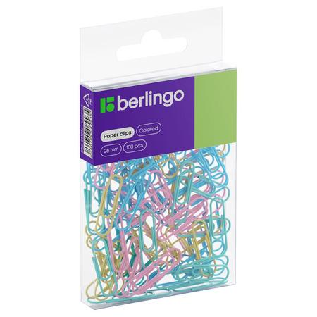 SPINACZE BERLINGO DO PAPIERU A/100 MIX KOLORÓW PASTELOWY