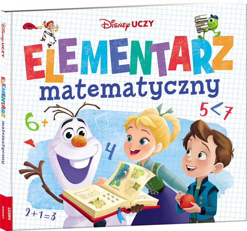 KSIĄŻECZKA DISNEY UCZY MIX. ELEMENTARZ MATEMATYCZNY