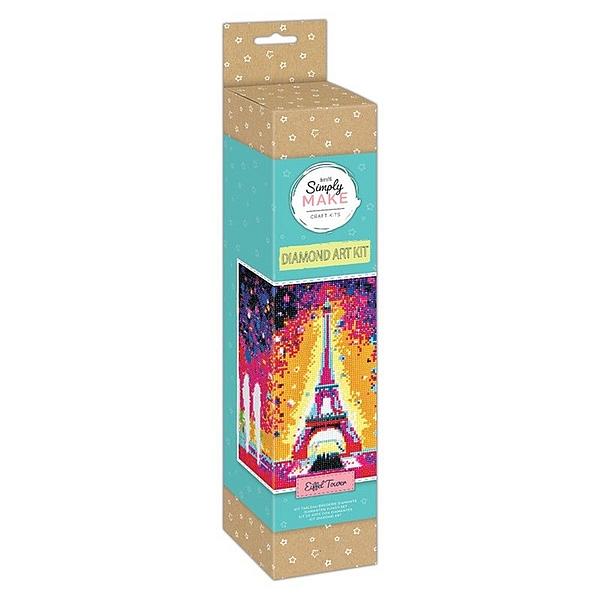 HAFT DIAMENTOWY ZESTAW DO DIAMOND PAINTING EIFFEL TOWER