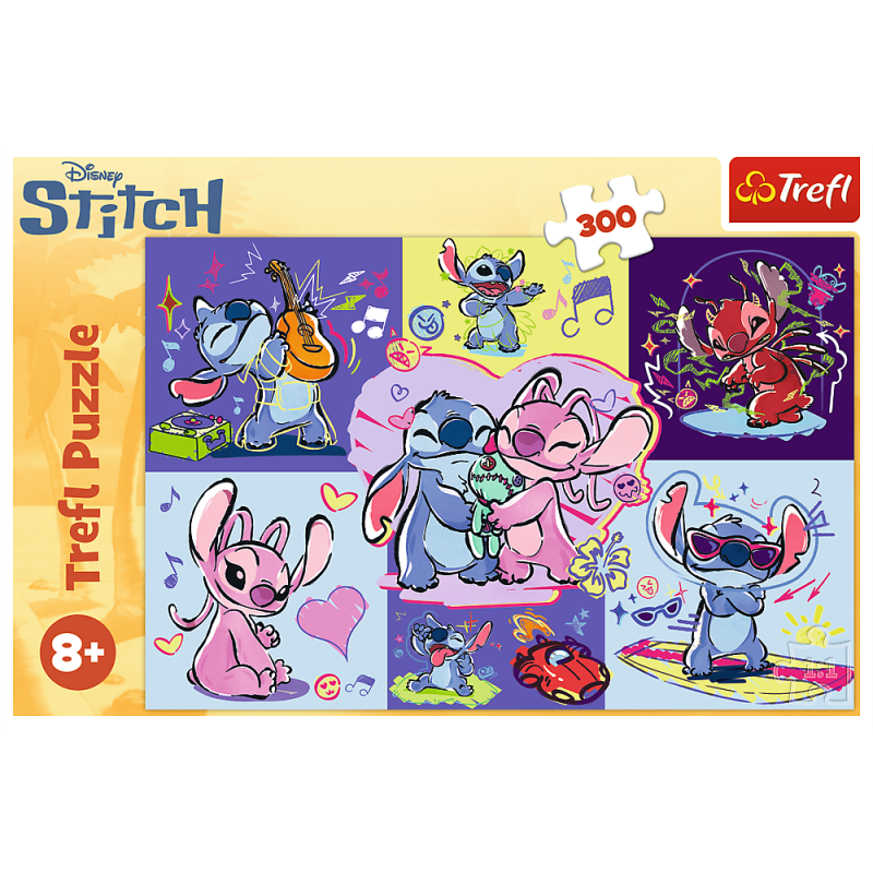 PUZZLE 300 TREFL ZAKRĘCONY STITCH