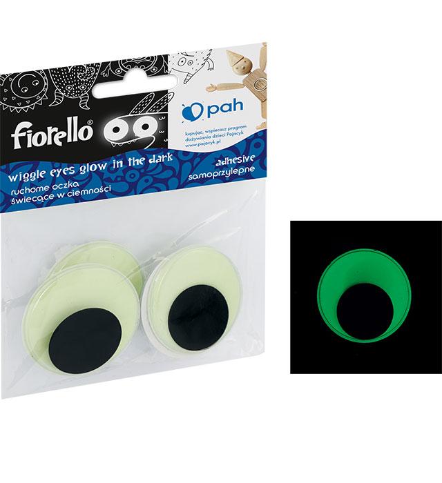 OCZY RUCHOME FIORELLO FLUO SAMOPRZYLEPNE GR-KE04-40F