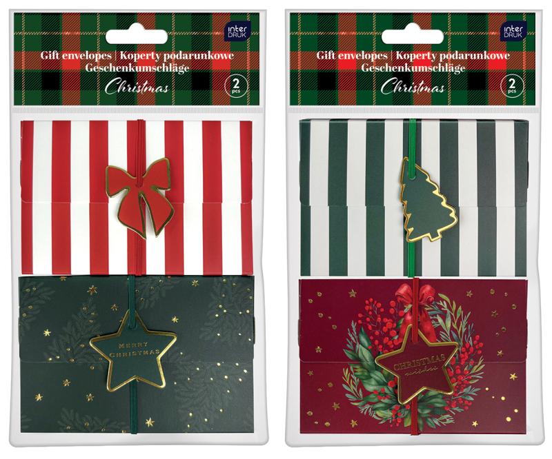 KOPERTA PODARUNKOWA CHRISTMAS A2 #ŚWIĘTA