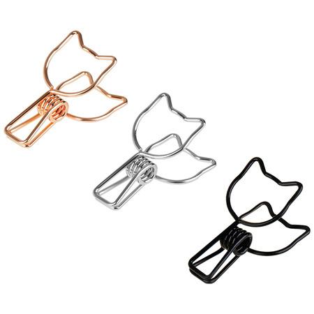 KLIPY DO PAPIERU 33MM CUTE CATS A/6 MESHU