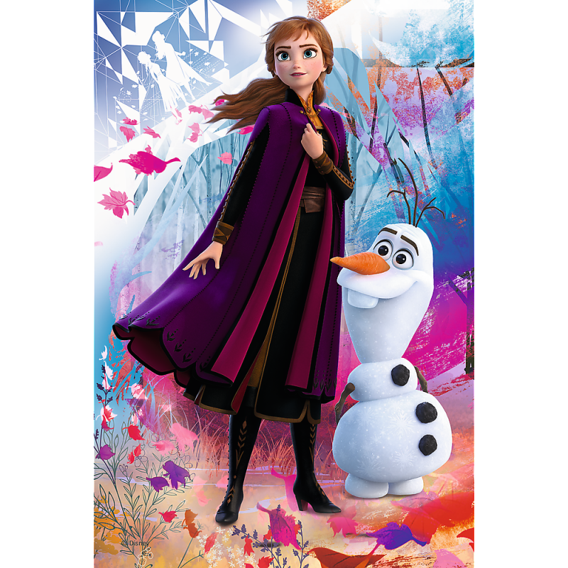 PUZZLE 54 MINI W ŚWIECIE ANNY I ELSY