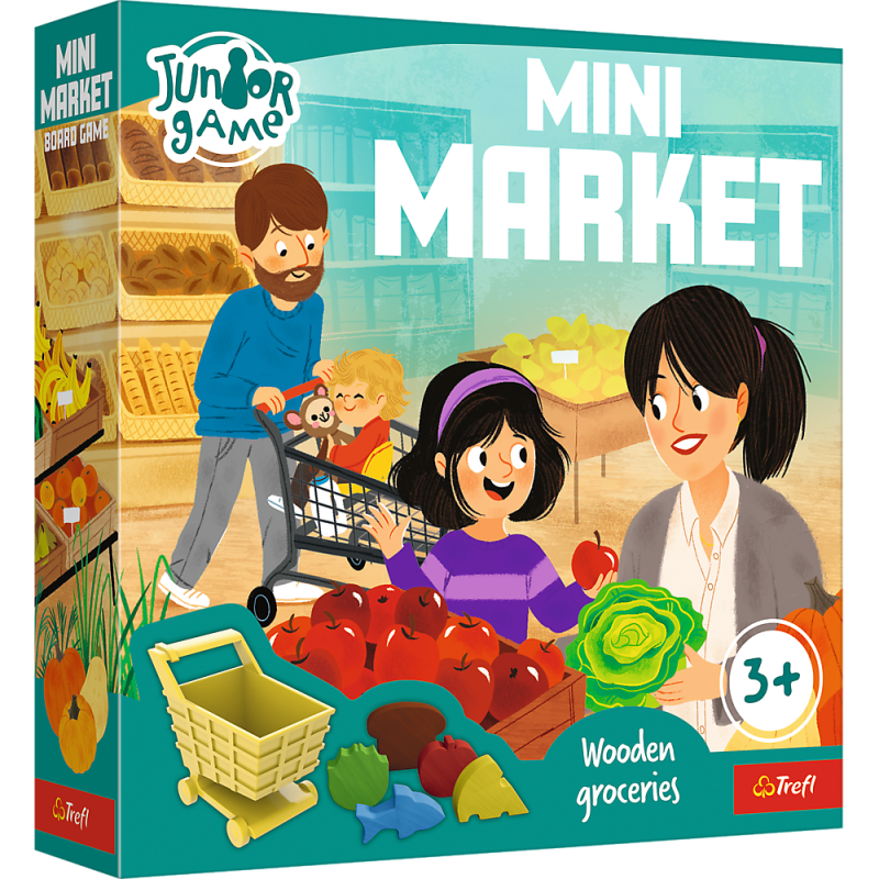 GRA TREFL PLANSZOWA DLA DZIECI MINI MARKET