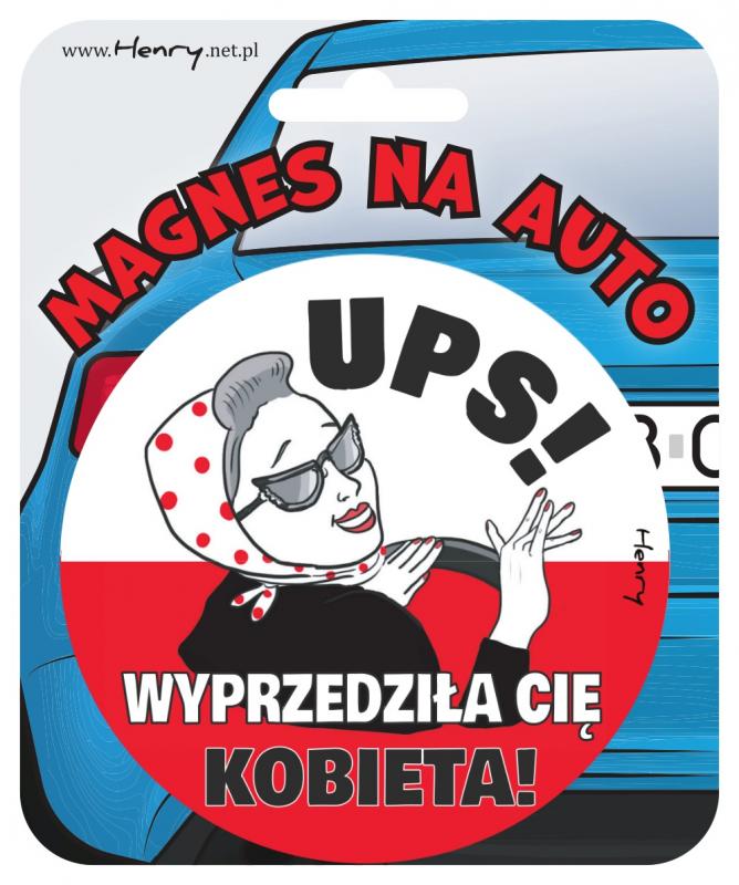 MAGNES NA AUTO UPS