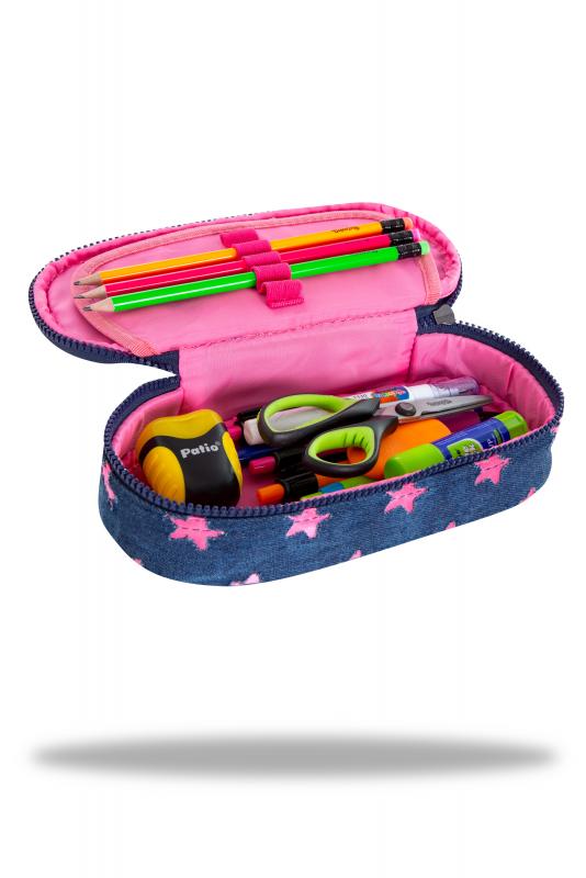 PIÓRNIK CP CAMPUS - DENIM PINK STARS
