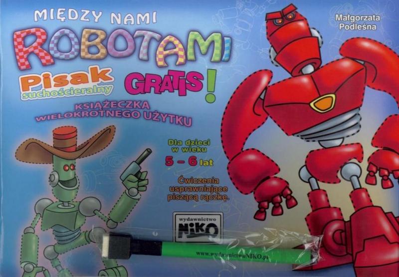 KSIĄŻECZKA MIĘDZY NAMI ROBOTAMI