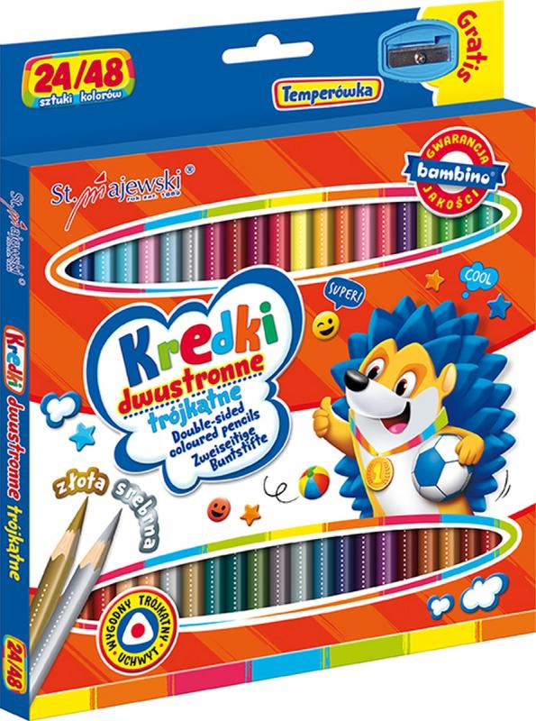 KREDKI BAMBINO 24/48 18CM Z TEMPERÓWKĄ