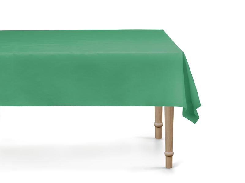 OBRUS 137X183CM CIEMNY ZIELONY