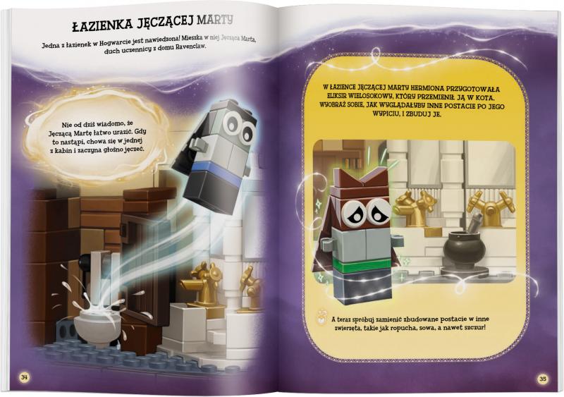 KSIĄŻECZKA LEGO HARRY POTTER. PONAD 100 POMYSŁÓW, ZABAW I ZAGADEK