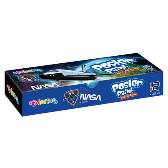 FARBY PLAKATOWE 20 ML 12 KOL. NASA CP COLORINO