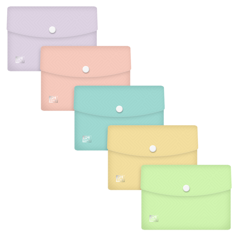 TECZKA KOPERTOWA A6 PP OXFORD URBAN PASTEL MIX
