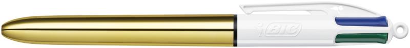 DŁUGOPIS BIC 4-KOL COLOURS SHINE GOLD A12