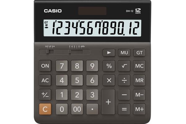 KALKULATOR CASIO DH-12BK-S