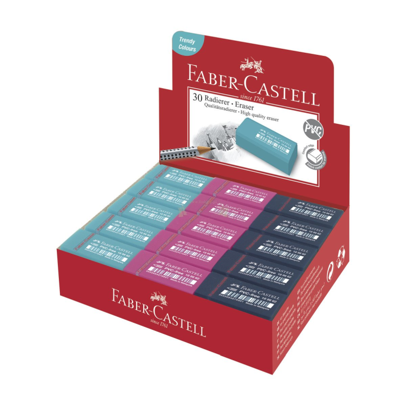 GUMKA DUST FREE KOLORY TREND FABER-CASTELL