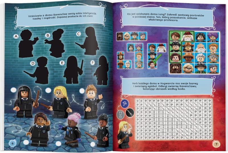 KSIĄŻECZKA LEGO HARRY POTTER. CZARODZIEJSKA WIĘŹ