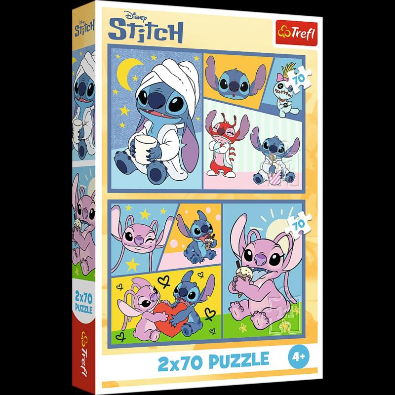 PUZZLE 2X70 TREFL ZE STITCHEM NIE MA NUDY