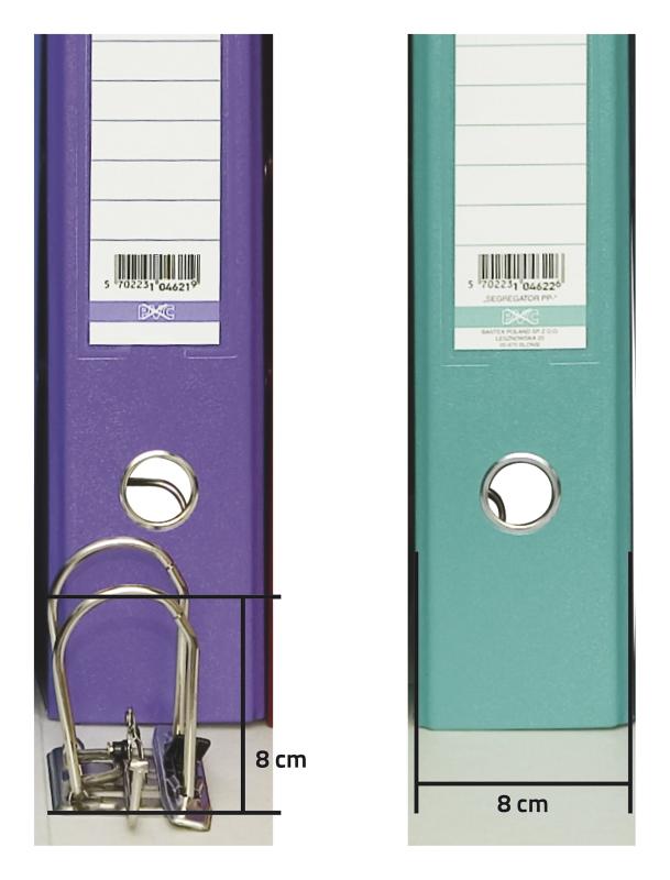 SEGREGATOR A4/8 XXL BANTEX GRANATOWY PP