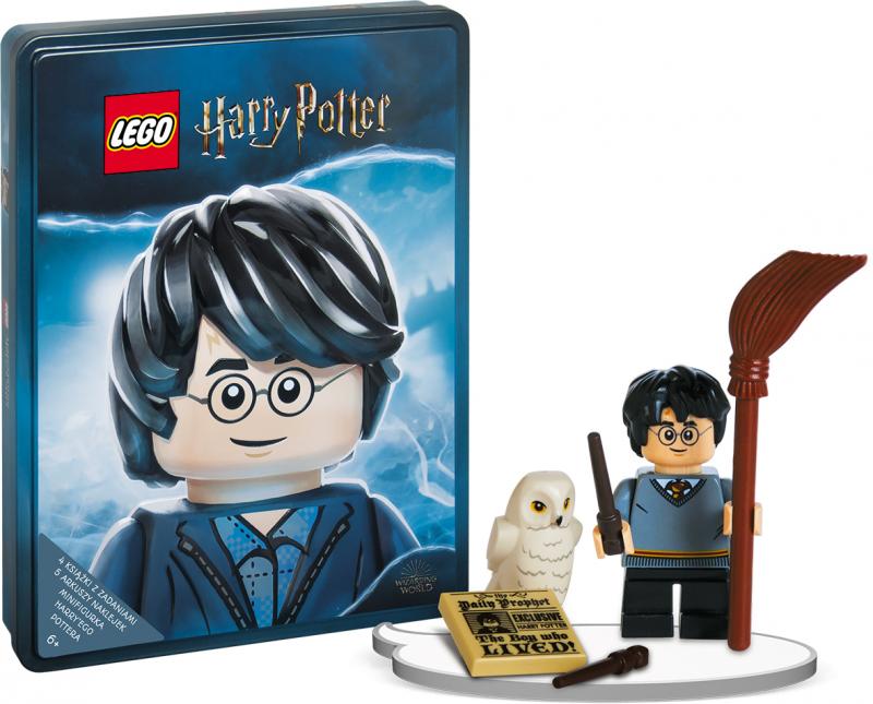 KSIĄŻECZKA LEGO HARRY POTTER.ZESTAW KSIĄŻEK Z KLOCKAMI LEGO