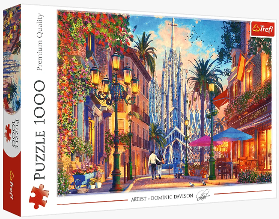 PUZZLE 1000 TREFL BARCELONA HISZPANIA