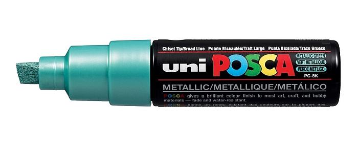 MARKER UNI PC-8K POSCA METALLIC ZIELONY NR M6