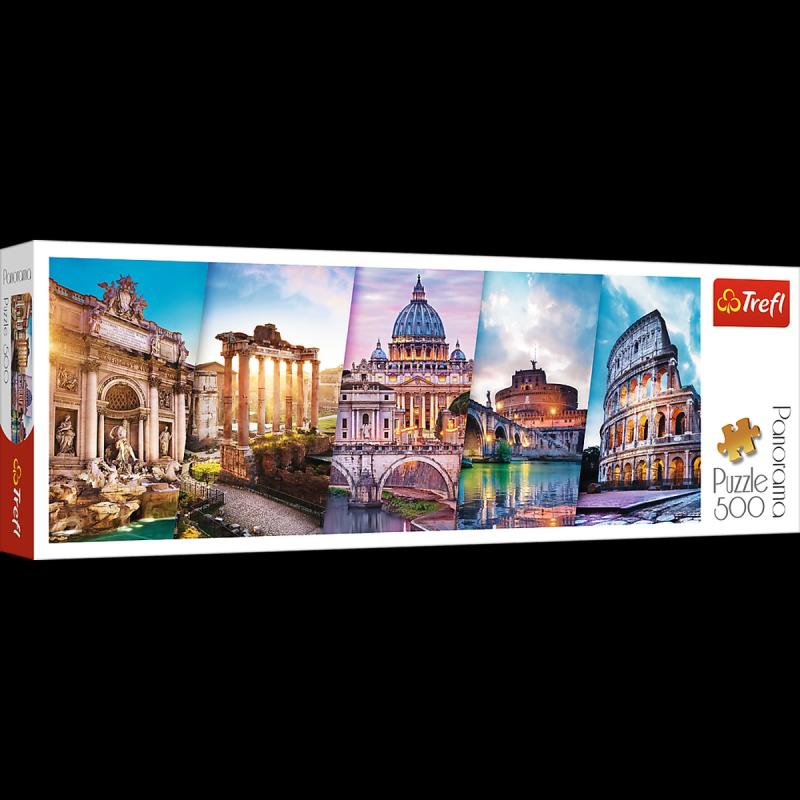 PUZZLE 500 TREFL PODRÓŻ DO WŁOCH
