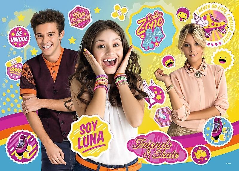 PUZZLE 200 TREFL JAZDA NA WROTKACH SOY LUNA