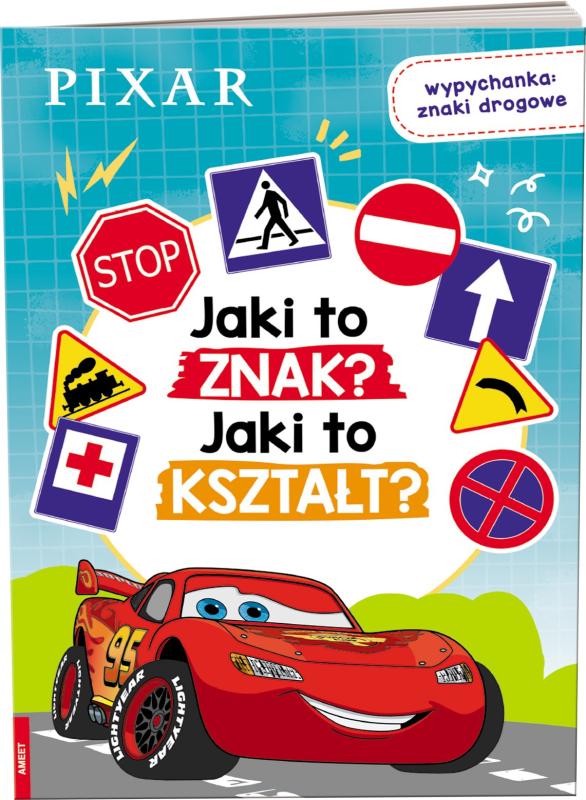 KSIĄŻECZKA DISNEY/PIXAR MIX. JAKI TO ZNAK? JAKI TO KSZTAŁT?