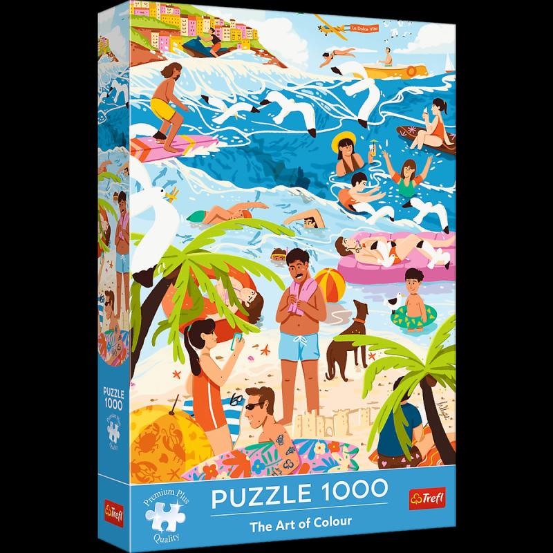 PUZZLE 1000 TREFL W WAKACYJNYM FERWORZE