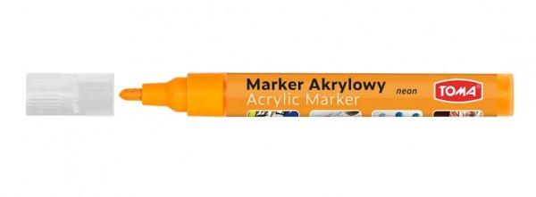MARKER AKRYLOWY NEON POMARAŃC
