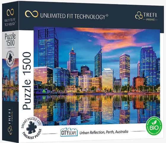 PUZZLE 1500 TREFL PEJZAŻ MIASTA PERTH AUSTRALIA