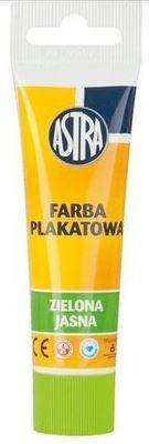 FARBA PLAKATOWA ASTRA TUBA 30ML JASNOZIELONE