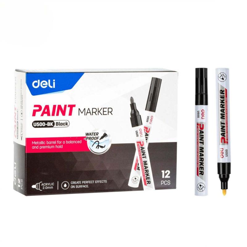 MARKER OLEJOWY 2MM CZARNY DELI