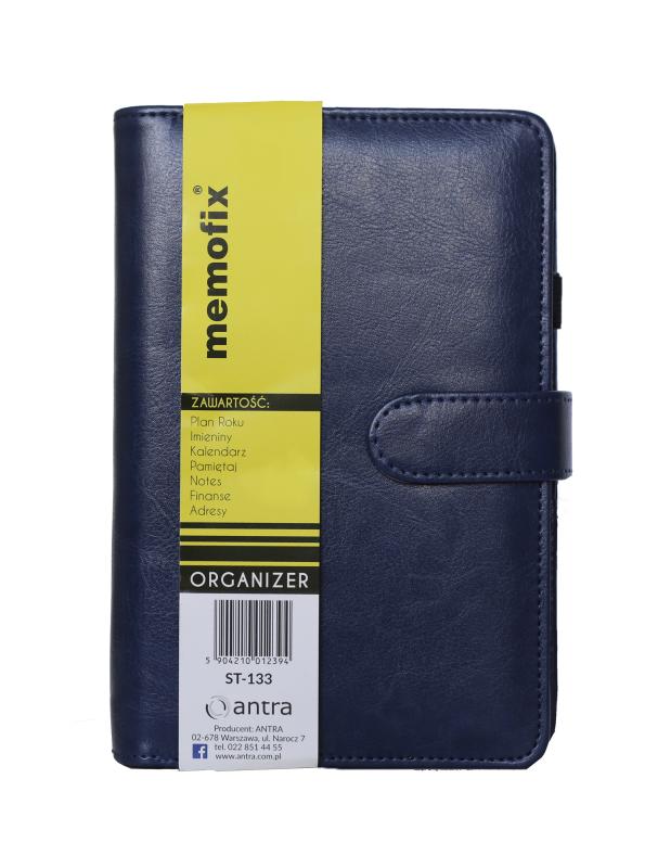 ORGANIZER B6 MEMOFIX GRANATOWY