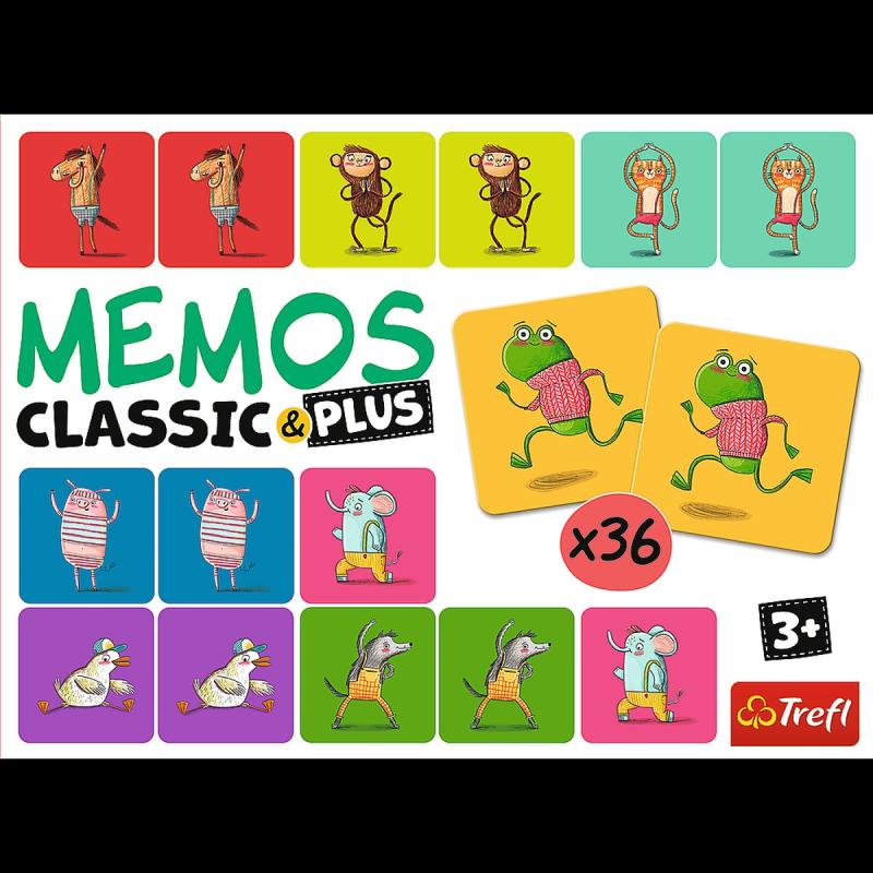 GRA TREFL MEMOS CLASSIC&PLUS RUCH I DŹWIĘK