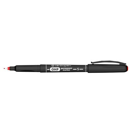 FOLIOPIS CENTROPEN OHP 2634 S PERMANENT CZERWONY 0,3-0,4mm
