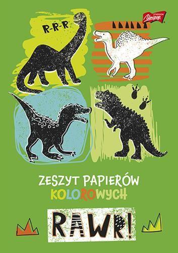 ZESZYT PAPIERÓW KOLOROWYCH A5 10K MIX