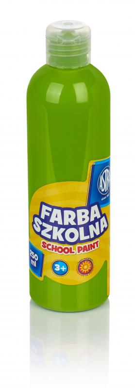 FARBA SZKOLNA ASTRA 250ML LIMONKOWA