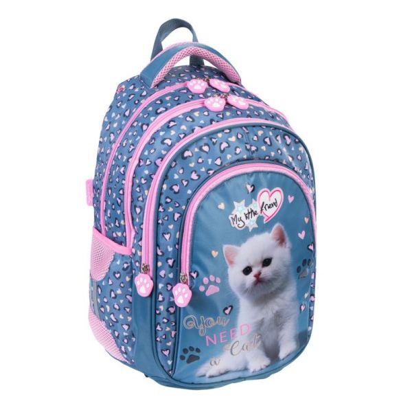 PLECAK SZKOLNY BP-58 MY LITTLE FRIEND KOT I mkml