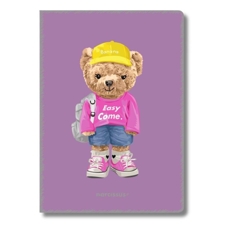 ZESZYT A5/60 # PP TEDDIES 80G NARCISSUS