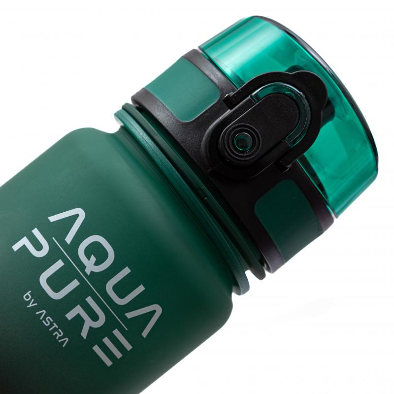 BIDON AQUA PURE BY ASTRA 400 ML - GREEN/BLACK