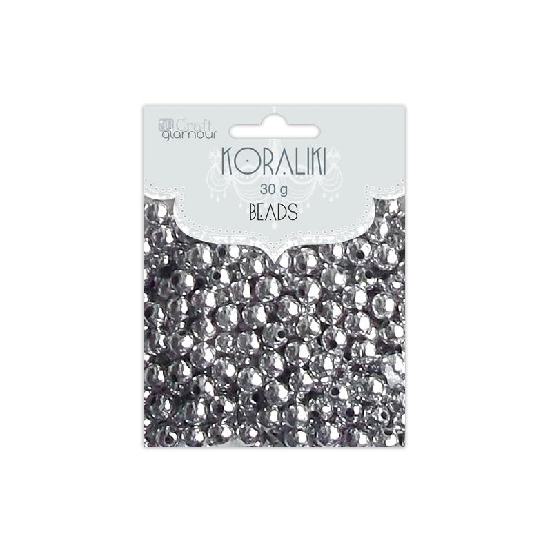 KORALIKI 5MM 40G SREBRNE